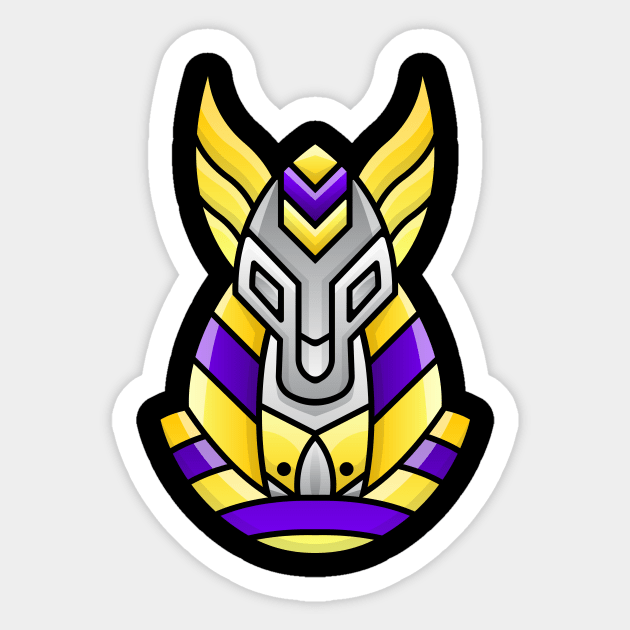 Anubis Character Design Sticker by zynaldn